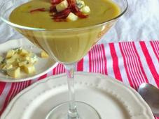 Crema calabacín Roquefort