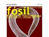 "Fósil, Revista Paleontología". Diciembre/09
