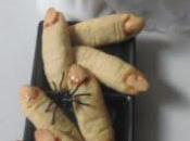 Dedos Bruja para Halloween