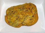 Calabaza rellena gratinada