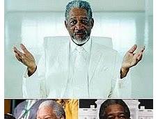 Rajoy, Zapatero: Morgan Freeman president