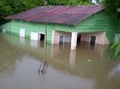 COBERTURA: viviendas inundadas lluvias