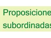 Proposiciones subordinadas nexo