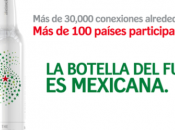 creatividad mexicano, presente botella conmemorativa aniversario Heineken