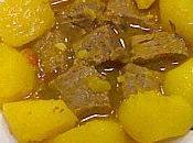 Carne ternera patatas