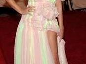vestido luminoso Kate Perry Costume Institute Gala, Nueva York