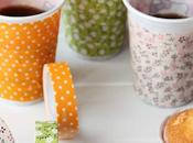 Deco tape Vasos washi sorpresa......Boulevard Magazine