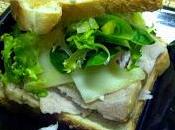 Sandwich club carne asada