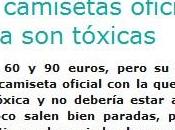 Algunas camisetas oficiales selecciones, tóxicas plomo (informe completo)