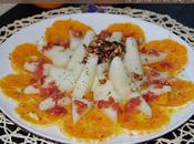 Ensalada naranja melón