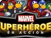 superhéroes Marvel unen Club Penguin