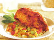 Succotash pollo