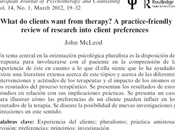 ¿Qué quieren clientes Terapia? John McLeod