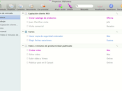 Acciones próximas acciones aplicaciones