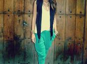 Green pants