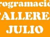 Programación talleres julio