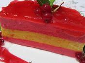 Tarta queso mermelada Roja