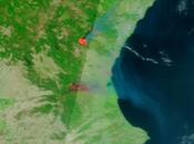 Imagen satélite (30.06.2012) incendios Valencia