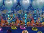 Globos: escena marina
