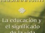 educación significado vida: Presentación descripción libro