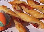 Espirales hojaldre jamón