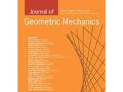 publicación Journal Geometric Mechanics, liderada desde España, entra lista influyentes