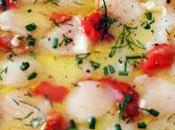 Carpaccio vieiras
