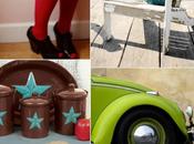 Colour board #36. Retro style