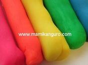 Témperas plastilina para niños hechas casa