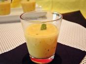 Sorbete mango melocotón