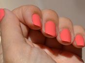 Coral Nails with Colorama Maybelline