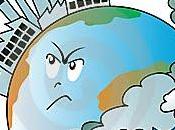 Planeta contaminado: humanidad crédito