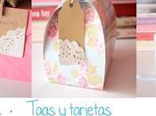 Tags tarjetas doilies para regalo