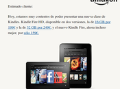 compañía Amazon presenta Kindle Fire
