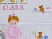 TIENDA KdeKids: Cuadro infantil personalizado Bebé osito juguetes.