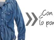 ¿Con pongo? Camisa denim