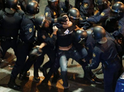 imágenes cruentas protestas Madrid