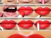 Cómo Maquillar Labios Rojo