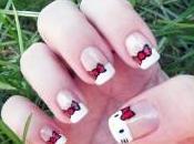 Uñas Hello Kitty