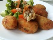 Croquetas setas beicon