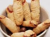 Para merienda: dedos bruja