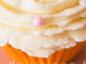 Cupcakes Naranja limón Buttercream Vainilla