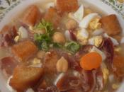 Sopa picadillo