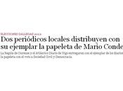 Hispanistán nivel pureza 100%: periódicos reparten papeleta voto para Mario Conde