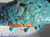 CAKE AROMA LAVANDA GLASEADO LICOR Curaçao Azul ,...