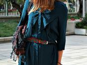 vestido, botin shopping