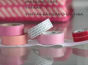 Tiritas hechas Masking Tape