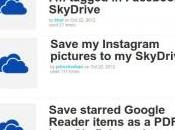 SkyDrive porfin llega IFTTT, para aprovechar nuestro almacenamiento online