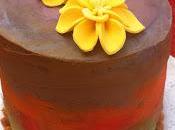 Tarta multicolor para Helen