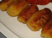 CROQUETAS HARINA GARBANZOS chorizo)